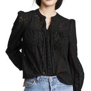 Madewell Tops - Madewell Double-Tie Peasant Top Madewell Tops - Madewell Double-Tie Peasant Top
